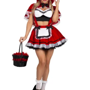 Disfraz Sexy para Mujer Caperucita Roja. - Image 4