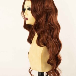 Peluca Sintética Jaqueline Tonos Rojizos - Try Now - Image 3