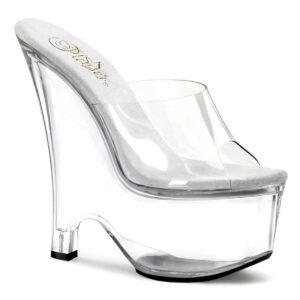 Zapatilla Pleaser Beau Transparente - Image 1