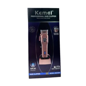 Máquina Recortadora KM-9350 Profesional Oro Rosa - KEMEI - Image 3