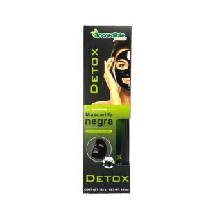 Mascarilla Negra Detox 120g - INCREDIBLE - Image 1
