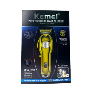 Máquina Recortadora KM-1986 Dorada - KEMEI - Image 3